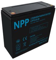 Battery LiFePO4 12.8V 30Ah with T12 (M2) BT NPP