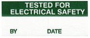 LABEL, TESTED ELEC SAFETY, PK350