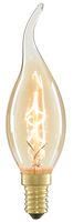 LAMP LED 2W BENT TIP CANDLE SES TINTED