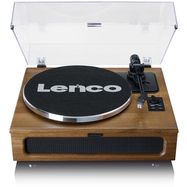 Turntable with 4 speakers built-in and Bluetooth® reception Wood