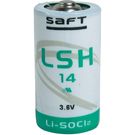 Lithium Battery R20 (D) LSH14 3.6V 5800mAh SAFT