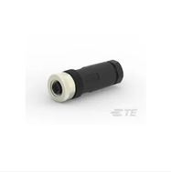 Standard Circular Connectors, Wire-to-Wire, 5 Position, Sealable, Wire & Cable, Signal, PBT, A Polarization Code, Polyamide 66 GF25, M12 Connector