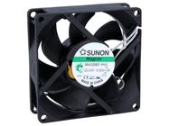 Fan 80x80x25mm 230Vac 3.8W, 68m³/h 32dBA vapo SUNON RoHS