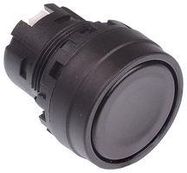 ACTUATOR, PUSHBUTTON SWITCH/PLASTIC/BLK