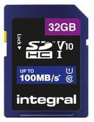32GB SDHC V10 100MB C10 UHS-I U1