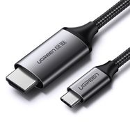 Kaabel USB-C isane - HDMI 4K@60Hz isane 1,5m MM142 UGREEN