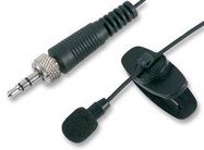 MICROPHONE, LAVALIER, LOCK JACK