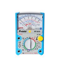 Защитный многофункциональный аналоговый мультиметр 0.1-1000V AC/DC, 0.05-250mA DC, Pros'Kit