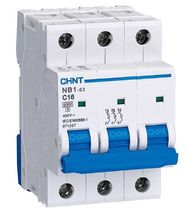 NB1-63 3P C16 6kA MCB, CHINT