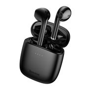 True Wireless Bluetooth Earphones W04 Pro with Charging Case, Black