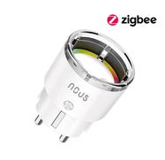 Smart ZigBee Socket NOUS A1, 15A with energy meter, TUYA / Smart Life