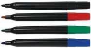 FLIPCHART MARKERS 4PK ASSORTED