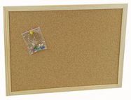 NOTICE BOARD CORK 600X400MM