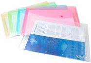 POPPER WALLET PASTEL FOOLSCAP, PK5