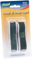 HOOK & LOOP BLK 20MM X 1M