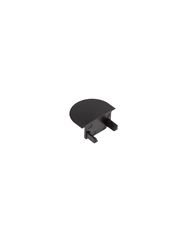 Endcap for LED profile ZENOLINE, black, without hole