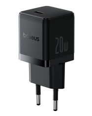 Wall Fast Charger Palm 20W USB-C QC3.0 PD3.0 with USB-C Cable 1m, Black
