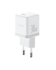 Wall Fast Charger Palm 30W USB-C QC3.0 PD3.0 with USB-C Cable 1m, White