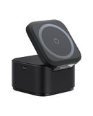 Magnetic Wireless Charger MagPro 2-in-1 for iPhone / Airpods, Black