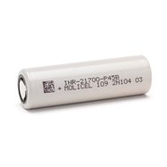 Rechargeable battery 18650 3.6V 4500mAh 45A Li-Ion Molicel INR-21700-P45B