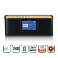 DAB/FM with 2,4" color display Bluetooth® rechargable battery Black