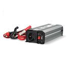 Power Inverter Modified Sine Wave | Input voltage: 12 V DC | Device power output connection(s): Type E (CEE 7/5) / USB-A | 230 V AC 50 Hz | 600 W | Peak power output: 1200 W | Battery Clamps + Cigarette Lighter | Silver