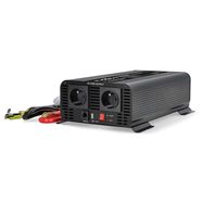 Power Inverter Pure Sine Wave | Input voltage: 24 V DC | Device power output connection(s): Type E (CEE 7/5) / USB-A / USB-C™ | 230 V AC 50 Hz | 1000 W | Peak power output: 2000 W | Screw Terminal | Pure Sine Wave | Fuse | Black