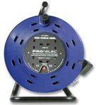 MAINS EXTENSION REEL, 4 OUTLET, UK, 25M