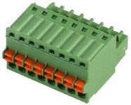 TERMINAL BLOCK, PLUGGABLE, 8POS, 20AWG