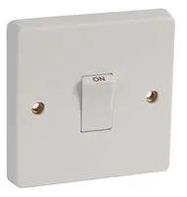 20A DP SWITCH WHITE