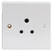 SOCKET ROUND PIN 5A, UNSWITCHED
