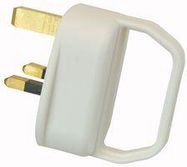 EASY PULL PLUG, MAINS, WHITE, 3A