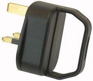 EASY PULL PLUG, MAINS, BLACK, 5A