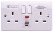 2G 13A RCD SOCKET 30MA PASSIVE