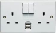 2G SW SOCKET + 2.1A USB PORT