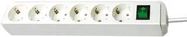 POWER OUTLET STRIP, 6 OUTLET, 3M, 230V