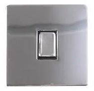 LIGHT SWITCH 1G 2W P-CHROME SCREWLESS