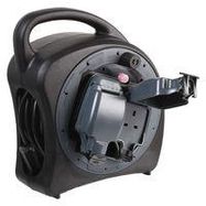 CABLE REEL OUTDOOR 2 GANG IP54 25M BLK