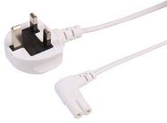 LEAD 13A PLUG TO C7 RA WHITE 2M