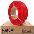 Филамент PLA karmin красный 1,75 мм 1 кг пополнение Rosa3D