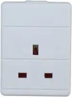 SOCKET, TRAILING, 1WAY, WHITE