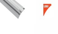 Aluminum profile for LED strips surface, recessed, LOGI, 2.02m LUMINES