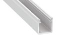 LED profile white lacquered, high, type Y, 2.02m, LUMINES