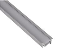 LED PROFILE ZENOLINE, 3m long, ALUMINIUM, Opal cover