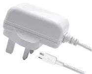 5V 1.5A MICRO USB POWER SUPPLY 1.5M WHT
