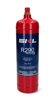 Refrigerant R290 (Propane) 430gr, Thread 1/2" ACME