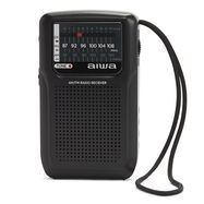 Taskuraadio FM/AM 3,5 mm pistikuga, must