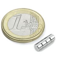 Магнит Ø4x3мм NdFeB N45
