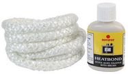 10MM STOVE ROPE KIT INCL ADHESIVE 1.5M