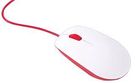 RASPBERRY PI MOUSE, RED/WHITE